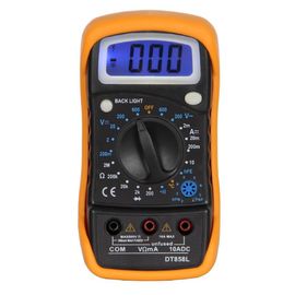 China DT858L Small Multimeter with Backlight supplier