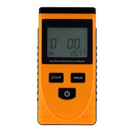 China GM3110 Anti-static Data Handheld Accurate  Surface Resistance Meter Earth Resistance Meter LCD Display Ohm Meter supplier