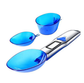 China 300g/0.1g Portable LCD Digital Kitchen Scale Measuring Spoon Gram Electronic Spoon Weight Volumn Food Scale Cooking Tool supplier
