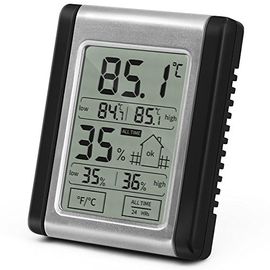 China DTH-124 LCD Touch Screen Max MIN Digital Hygrometer Indoor Outdoor Thermometer Humidity Monitor supplier
