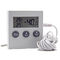 DTH-117 Digital Alarm Fridge Freezer Magnet Thermometer Refrigerator Thermometer with Max Min Record Function supplier
