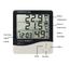 HTC-2 LCD Digital Thermometer Hygrometer Weather Station Wireless Temperature Humidity Tester Indoor Outdoor Probe Clock supplier